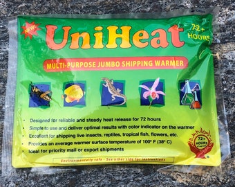 HEAT PACK 72+ HOUR/ Opened and taped to bottom of box/ guarantee arrival during cold months