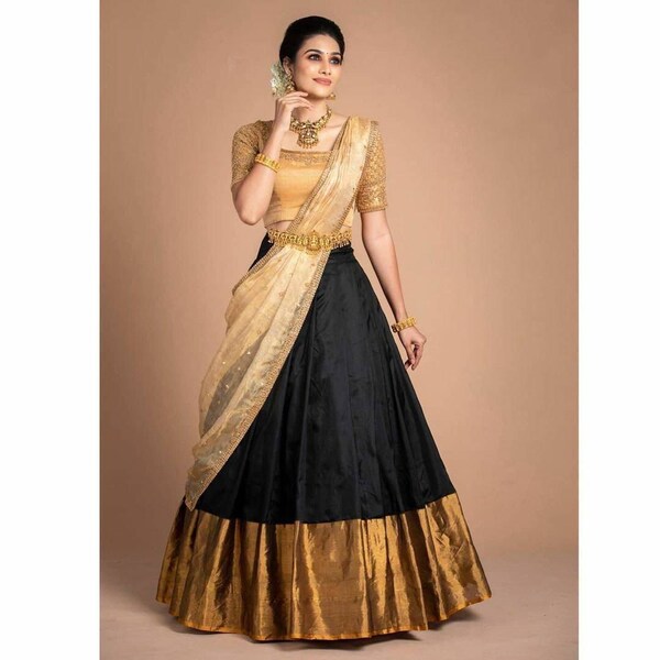Buy Half Saree Online In India Etsy India