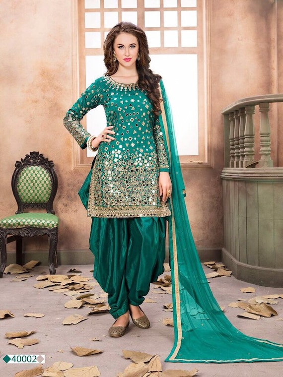 party wear punjabi salwar suit