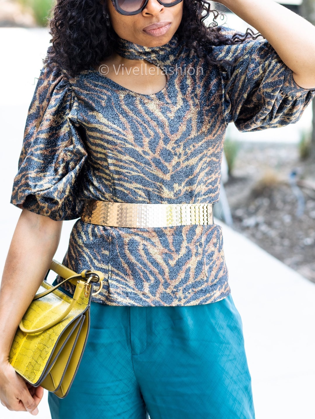 Gold Fish Scale Elastic Waist Belt, XS-L - Etsy