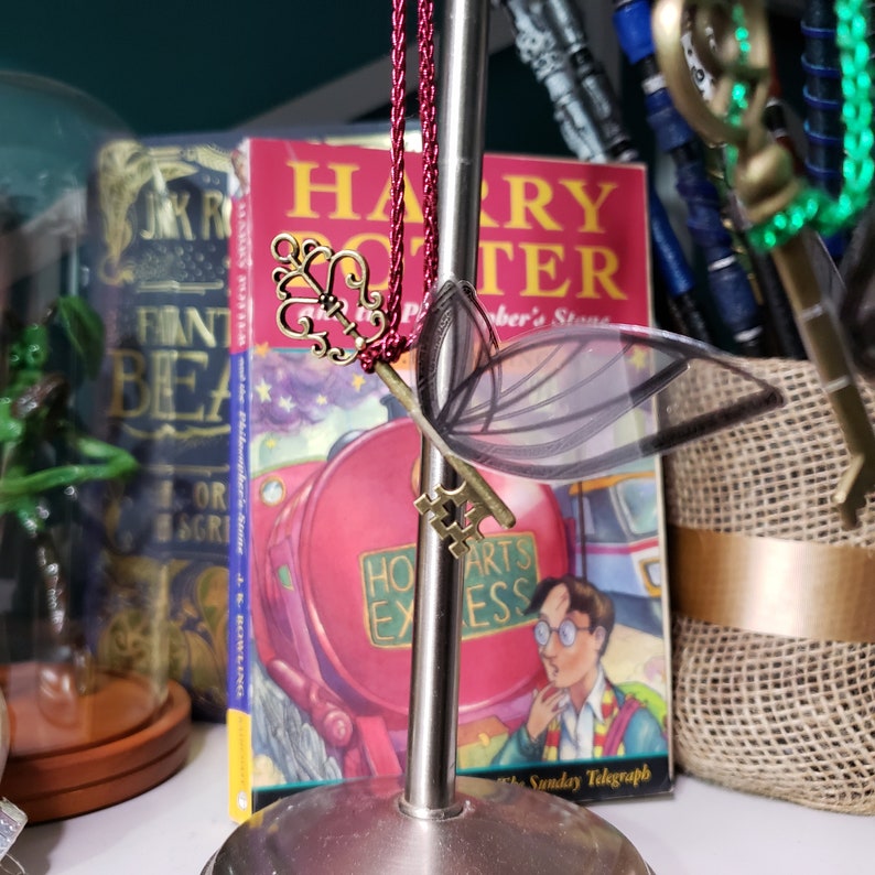 Wizarding Flying Key Ornaments image 5