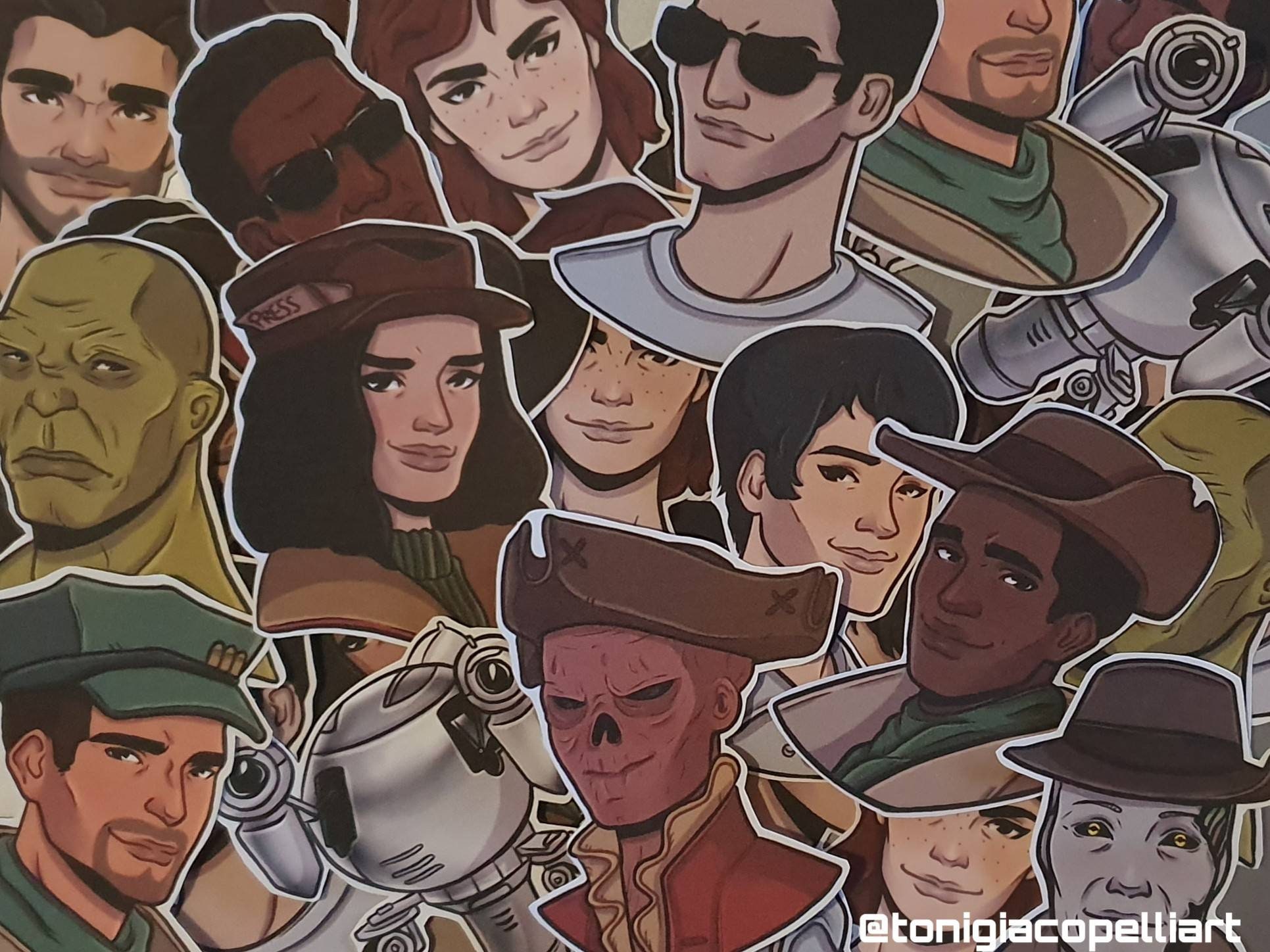 Fallout 4 Matte Stickers Etsy