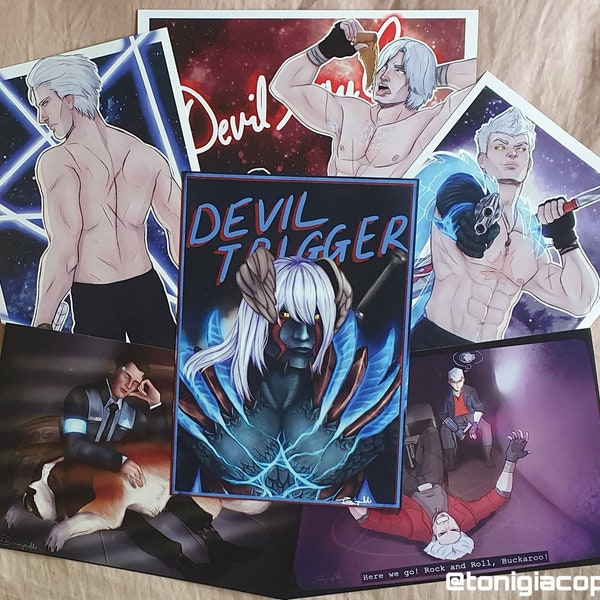 Devil May Cry | Detroit Become Human Art Prints