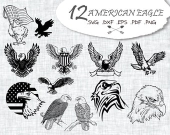 Download Free Bald Eagle Patriotic Etsy SVG Cut Files