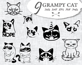 Download Decor Decals Stickers Vinyl Art Grumpy Cat Frowny Face Vinyl Decal Home Garden PSD Mockup Templates