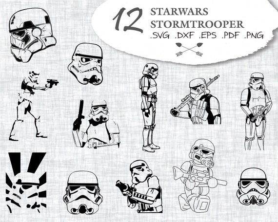 Starwars Stormtrooper Svg Star Wars Svg Stormtrooper Star Etsy