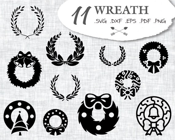 Download Free Wreath Svg Laurel Wreath Svg Floral Wreath Svg Svg Files Etsy SVG Cut Files