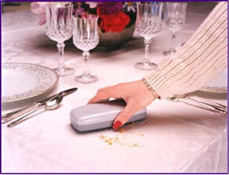 Table Crumb Sweeper Catcher Tablecloth Crumber Brush Silent Butler
