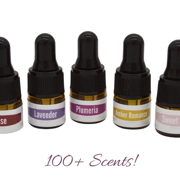 Essential Oil Sample Bottles Etsy