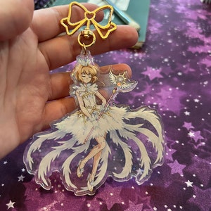 Llavero transparente de Cardcaptor Sakura