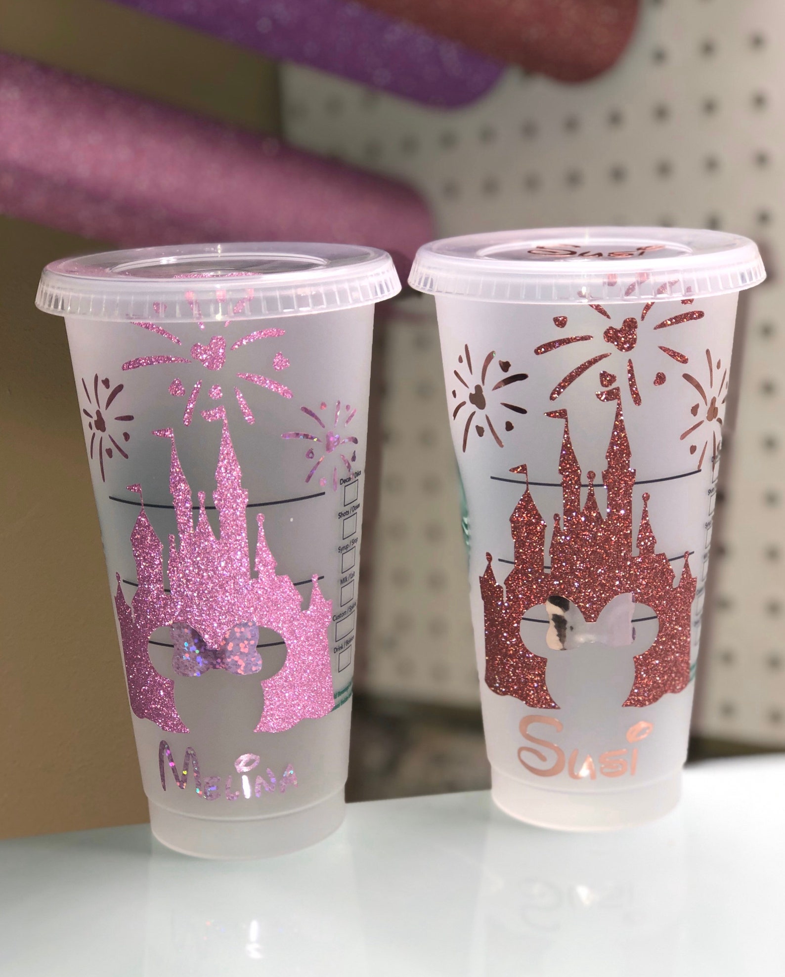 Disney Starbucks cup Etsy