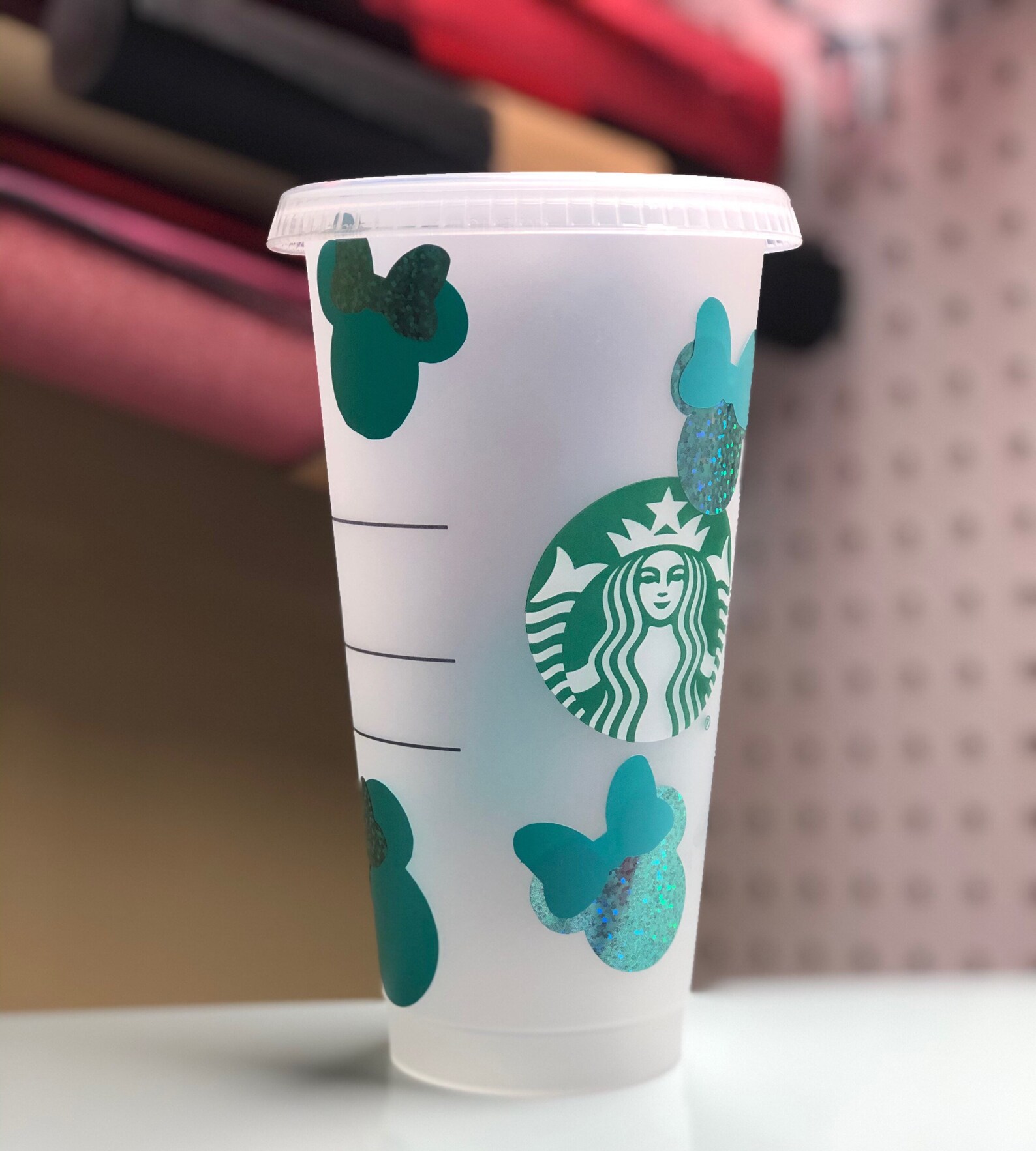 Disney Starbucks cup Etsy