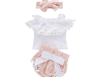Baby Girl Young Magic 3 Piece Outfits Set