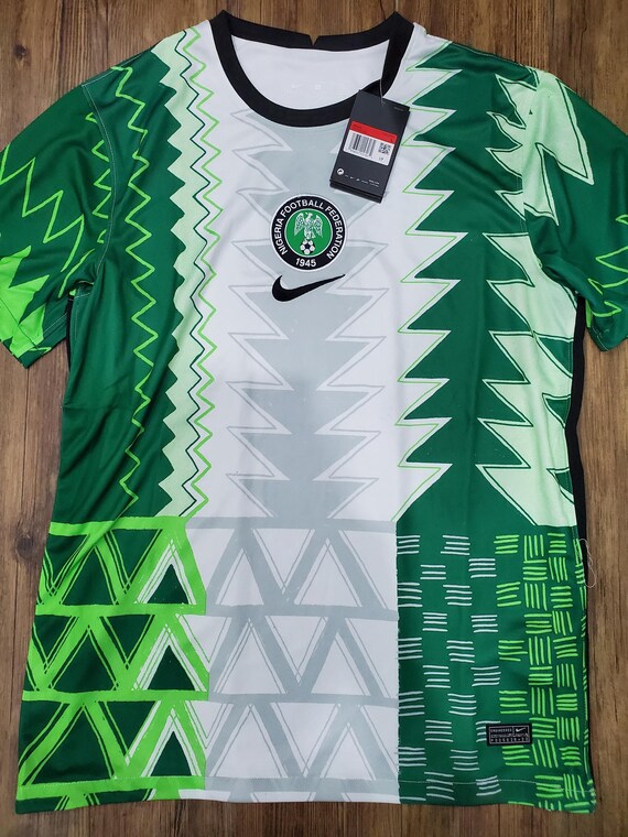 Men's 2021 Nigeria Soccer Jersey Nigeria Football Jersey Etsy