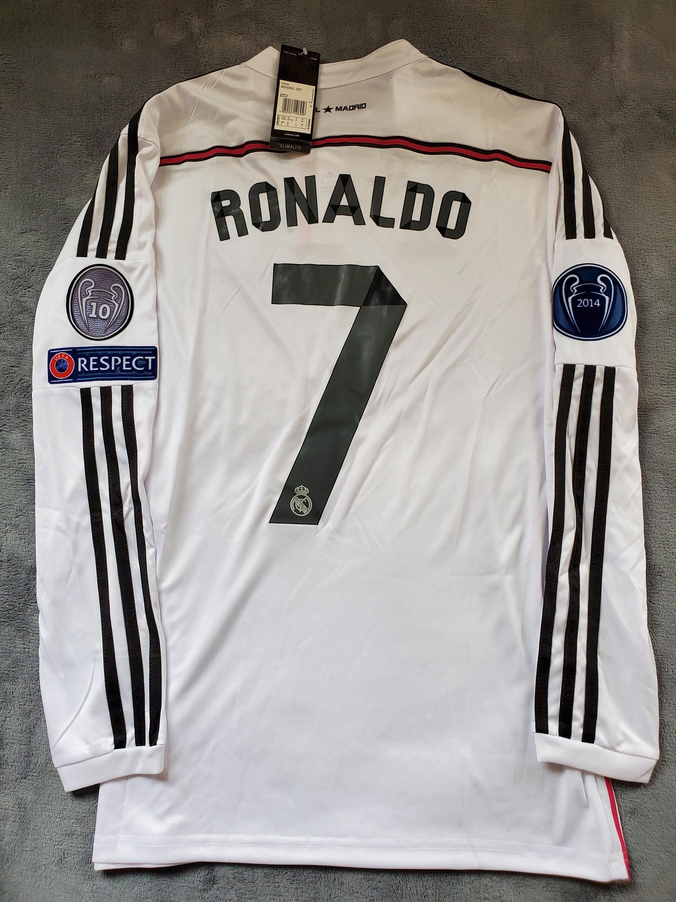 Men's 7 Cristiano Ronaldo Jersey 2014 2015 Real Madrid Etsy