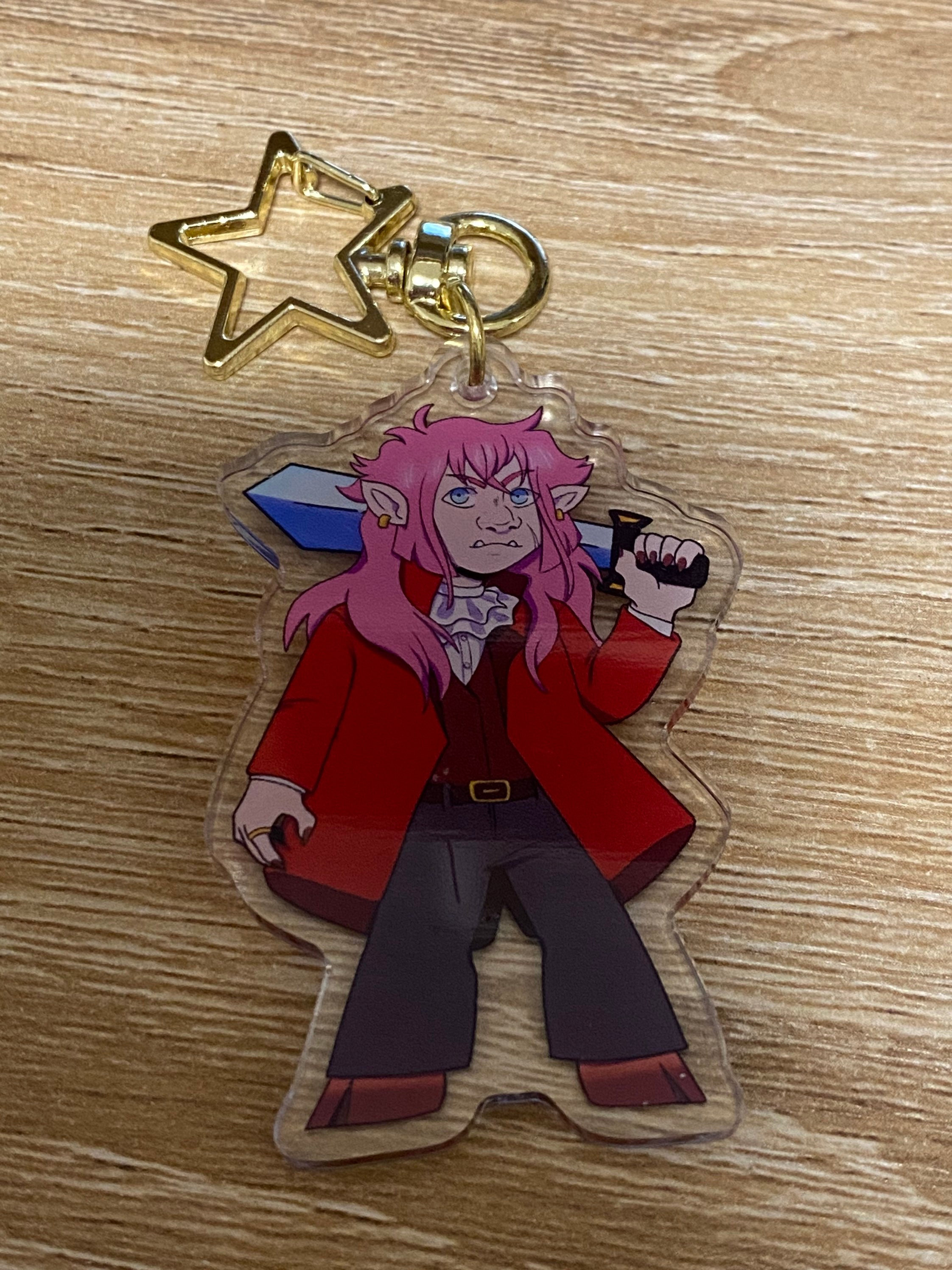 Technoblade Chibi // KEYCHAIN PREORDER // Etsy