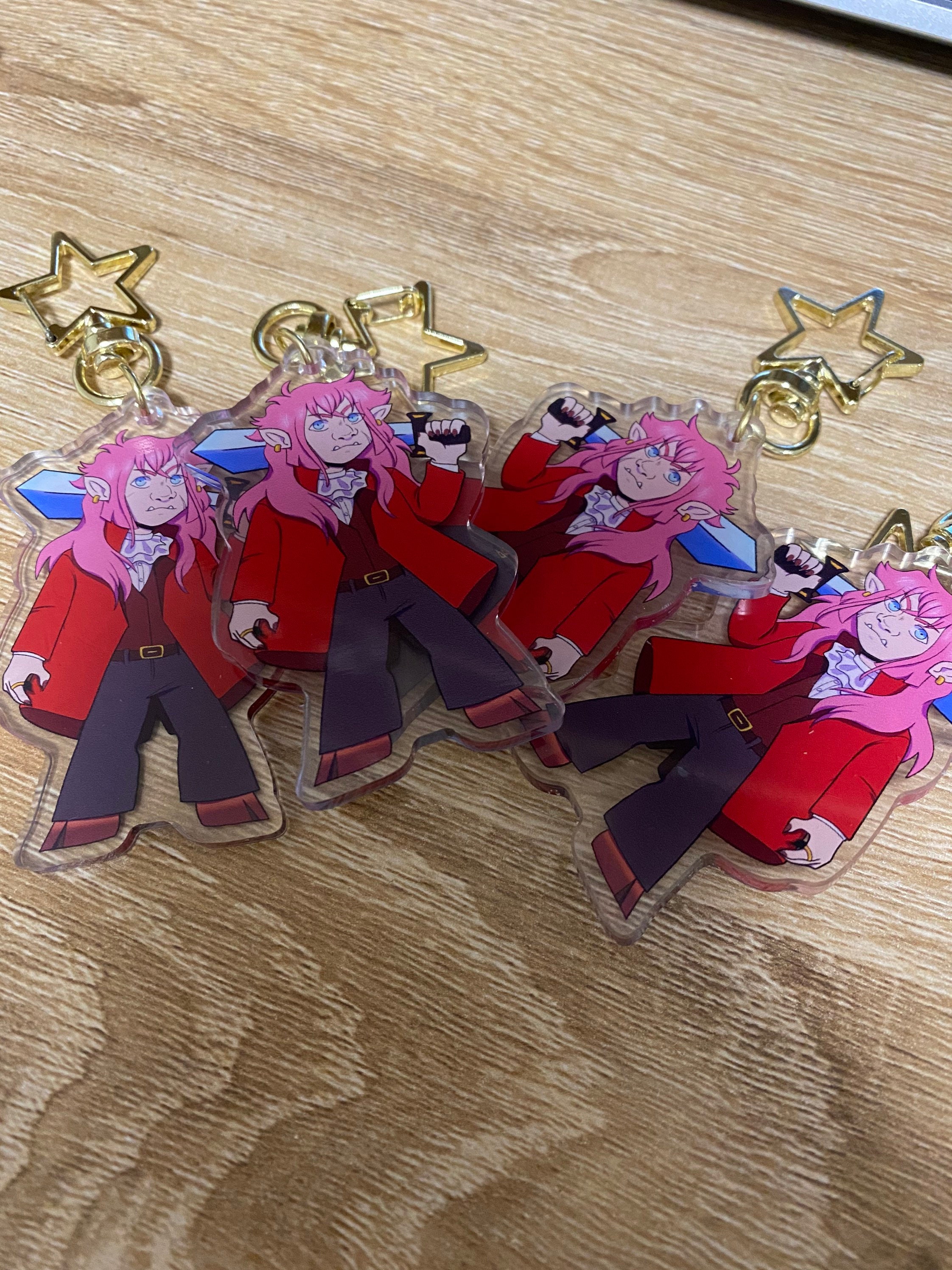 Technoblade Chibi // KEYCHAIN PREORDER // Etsy