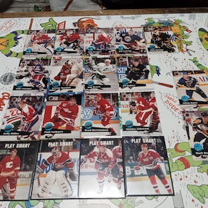 1991-92 Pro Set Series 2 hockeykaarten. Lot van 19. #599-615, CC7, CC8.
