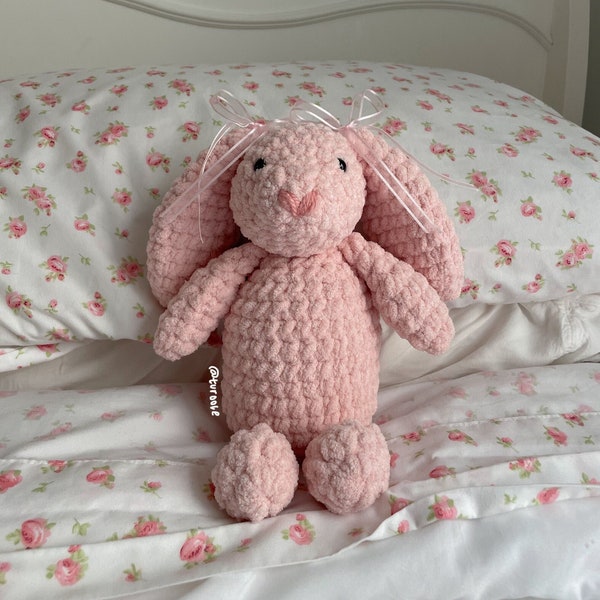 Patrón Conejito Jellycat A Crochet En PDF - Turoole