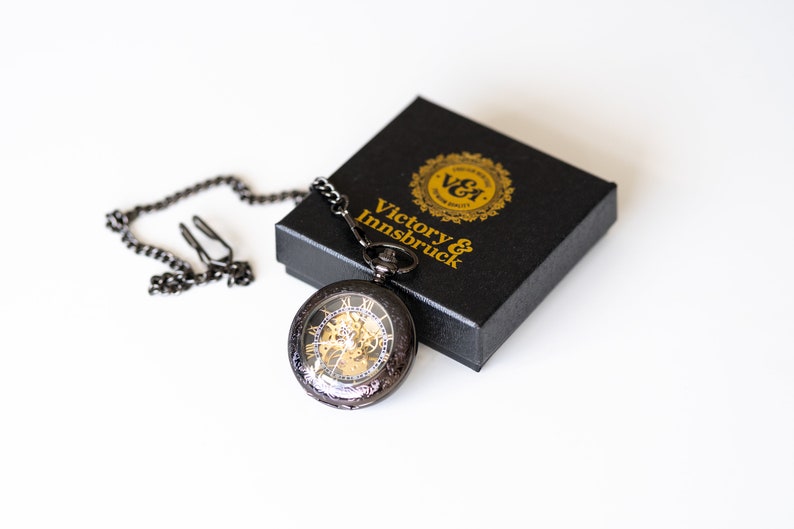 Pocket Watch Groomsman Gift Gift for Him