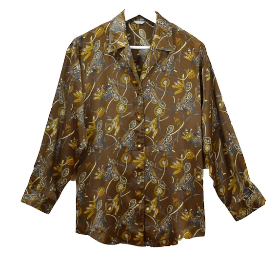 Buy Dote Vintage 60s Galsville Classical Ocher Amorphous Shapes  