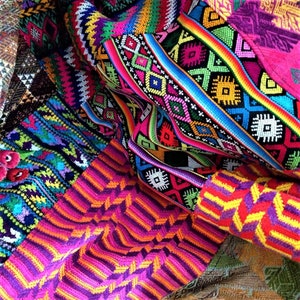 King-size New Design Mixed Huipile Guatemalan Patchwork Quilt Set - Etsy