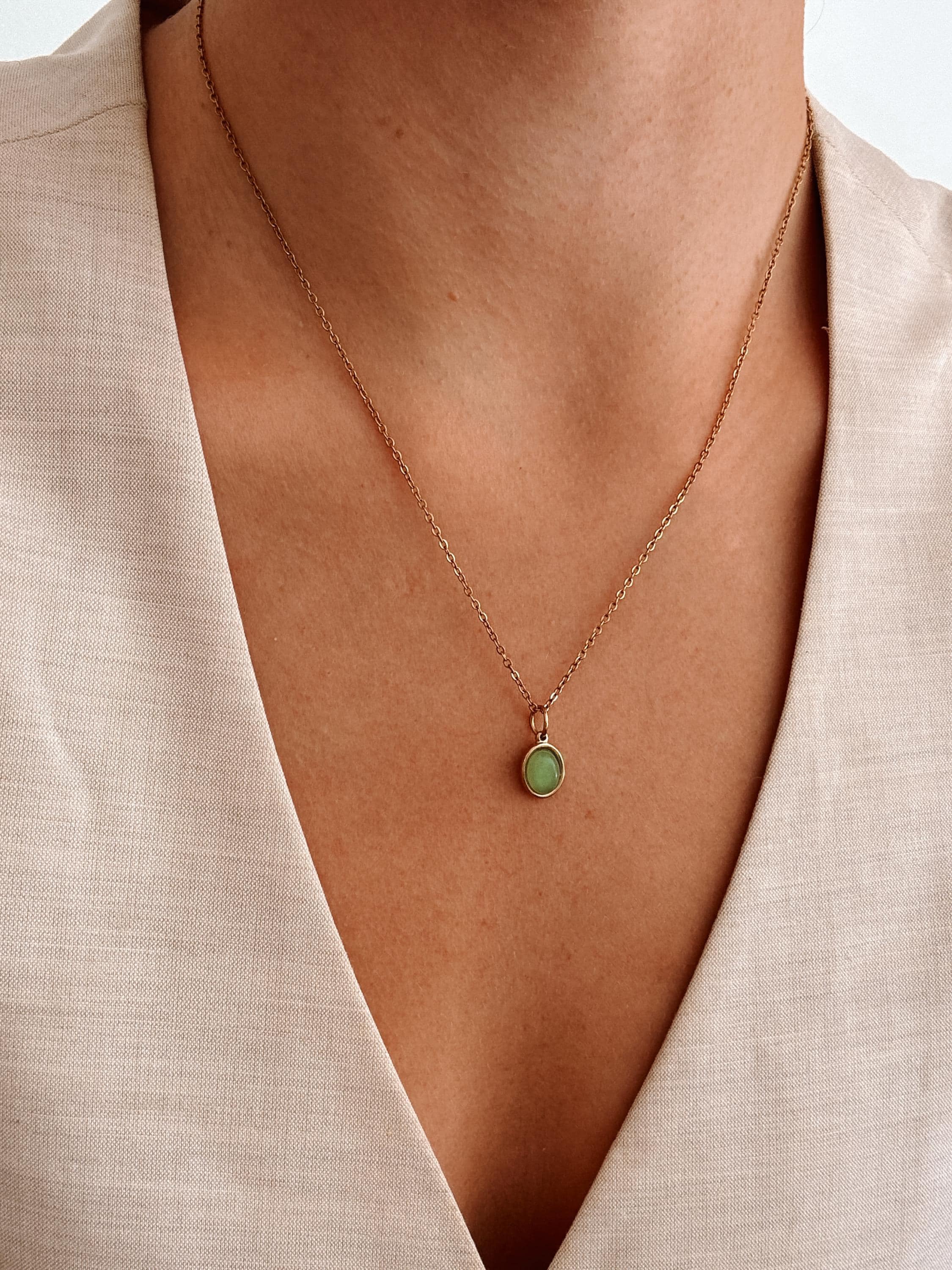 Collane E Pendagli Di Lusso Pietre Verde | Acquisti Online Su - Foto 13