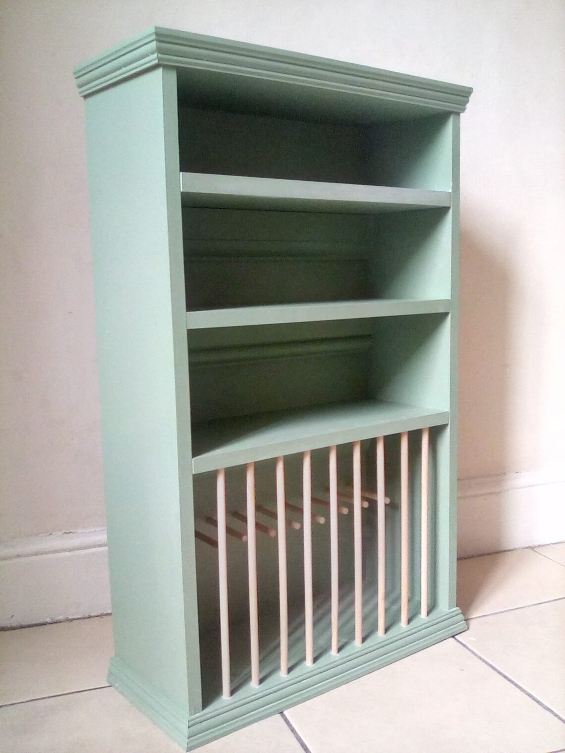 Plate Rack Wall Mounted or Counter Top 3 Shelf Will Take - Etsy