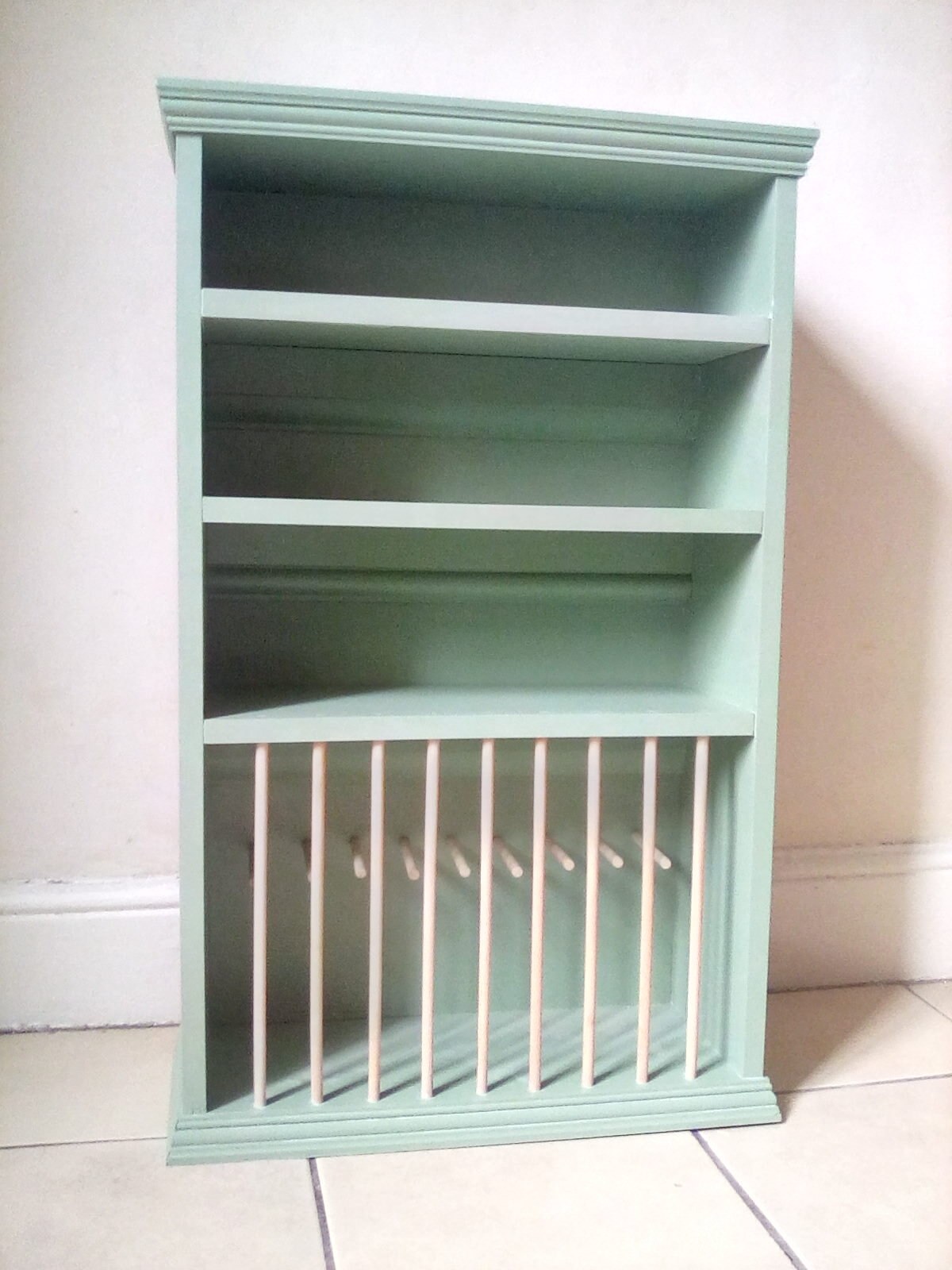 Plate Rack Wall Mounted or Counter Top 3 Shelf Will Take - Etsy UK