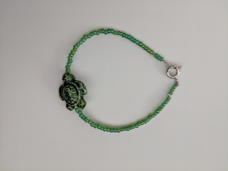 etsy turtle bracelet