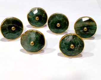 Super Hand Carved faced hand rounded super polished MIKA AGATE KNOBS/Cabinet Drawer Pull Wardrobe Dresser Interior Decorative Handle