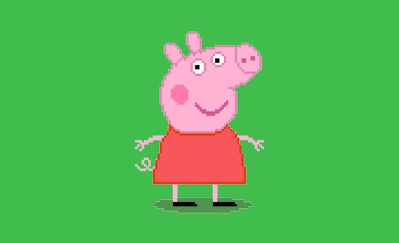 Peppa Pig House - Green Car Wallpaper Download