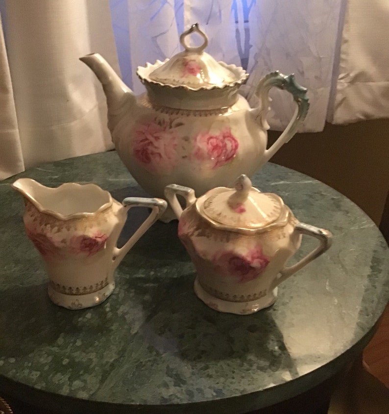 Vintage Lefton China Tea Set Etsy Hong Kong