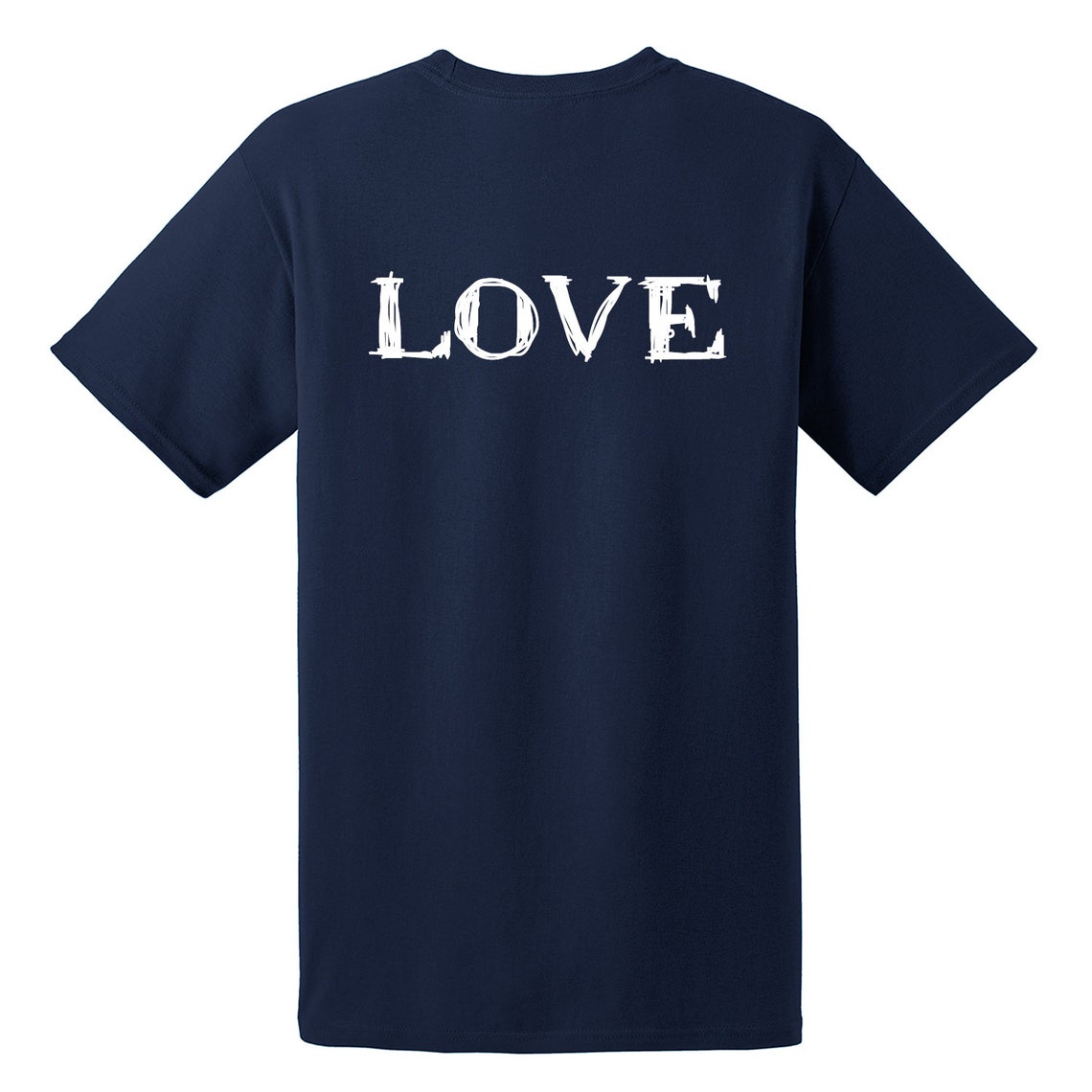 T-shirts Love Heart Digital Print Valentine's Day Fabric Transfer Image ...
