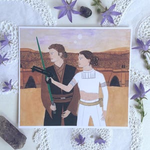 Geonosis - Square Illustration Print