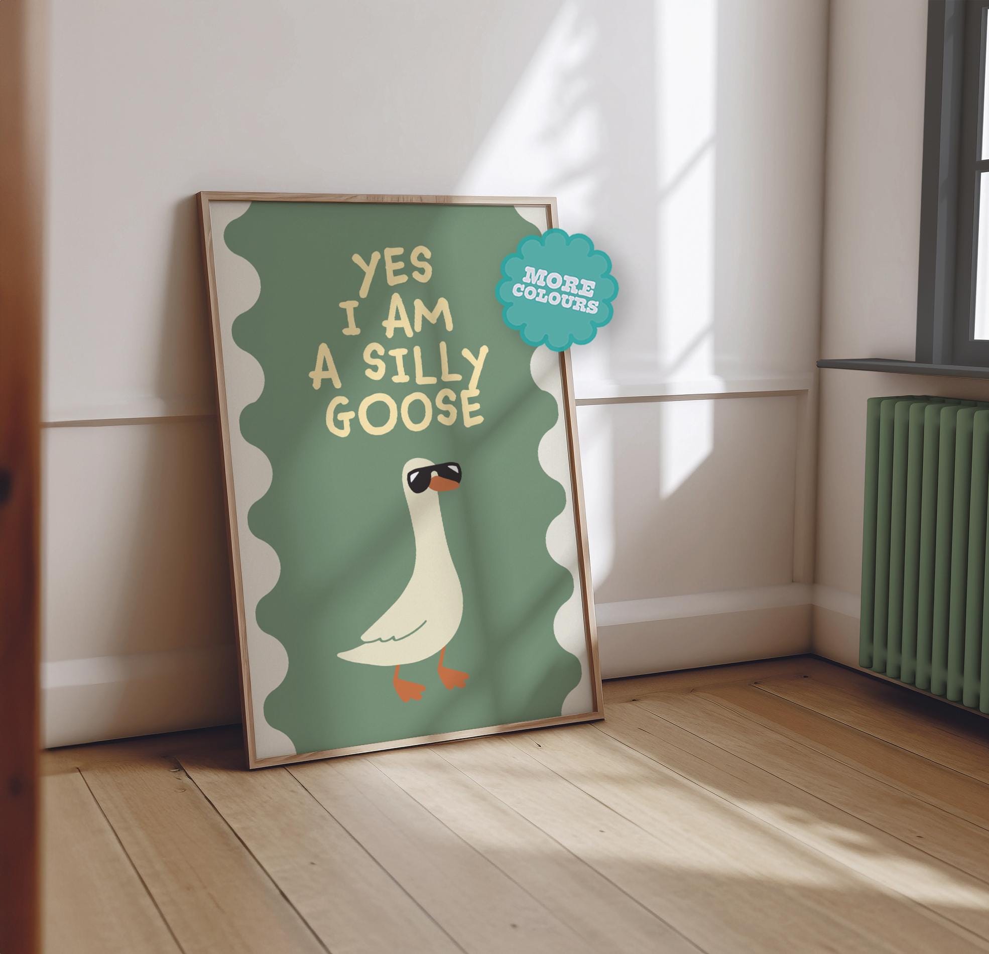 Silly Goose... What If I'm Not Silly Enough A5-A4-A3-A2-A1 Print ...