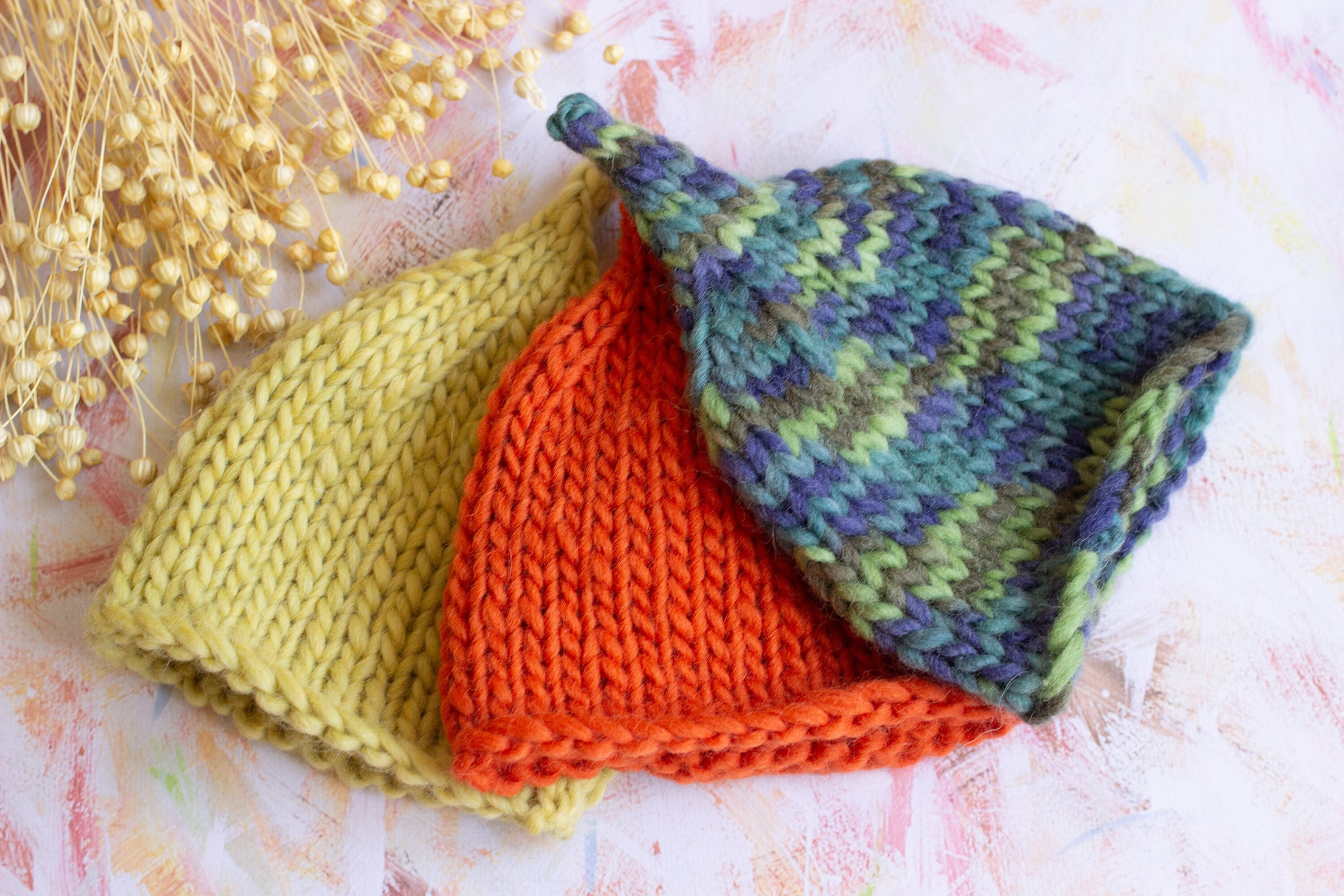 Knitting Pattern Gnome Hat Elfs Photo Prop Hat Baby Boy Etsy Australia