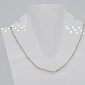 100% Natural White Diamond Rondelle Beads, 3*2mm Diamond Faceted Beads, Natural Diamond Beads, White Diamond Beads, Diamond Rondelle