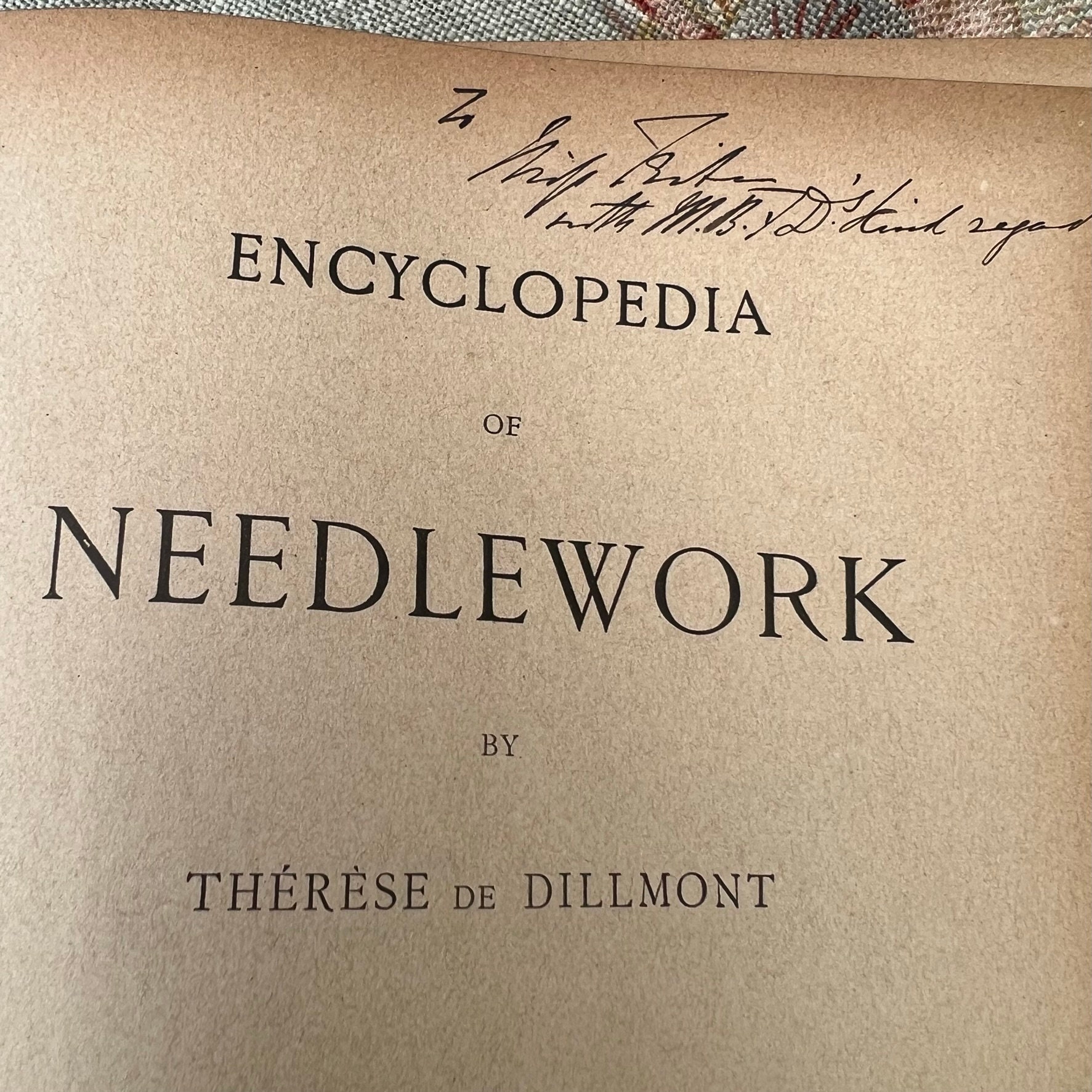 【古書】encyclopedia of needlework Encyclopedia of Needlework: de Dillmont, Therese: Amazon.com