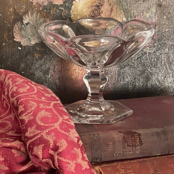 Buy Vintage Press Glass Sweetie Dish 23/B Online in India - Etsy