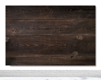 Dark Brown Wood Photography Backdrop Retro Wooden Texture Photo Background Professional Vinyl Photo Booth Backdrop