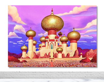 Aladdin Backdrop Etsy
