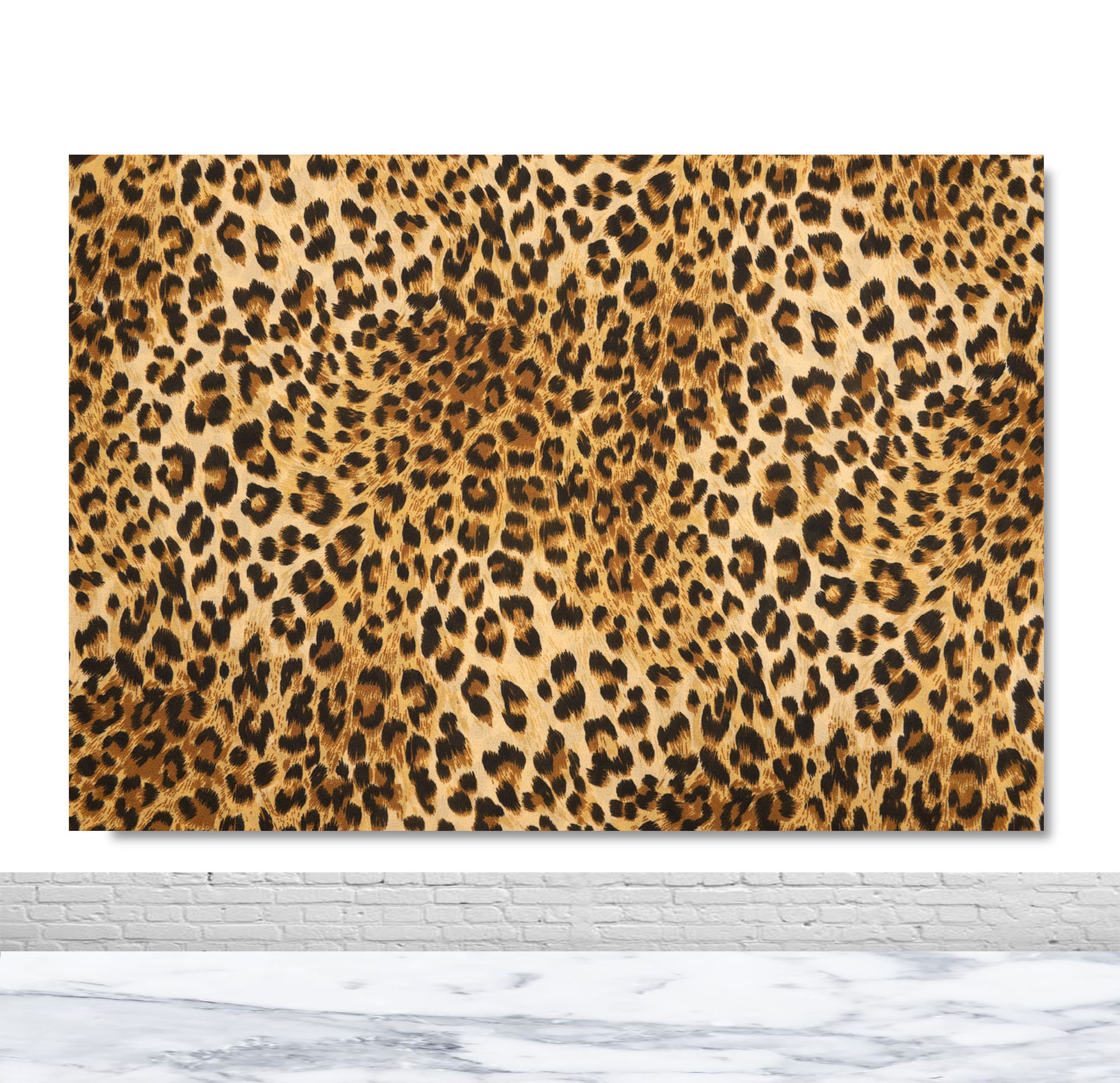 Leopard Texture Print Backdrop for Photography Animals Cloth Etsy
