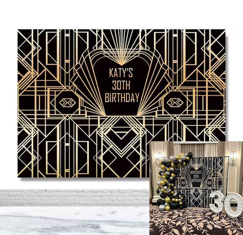 6 roaring 20s party decorations bundle, Great Gatsby, 1920s decor, Great  Gatsby decorations, Roaring 20s, Roaring 20s signs, Murder Mystery