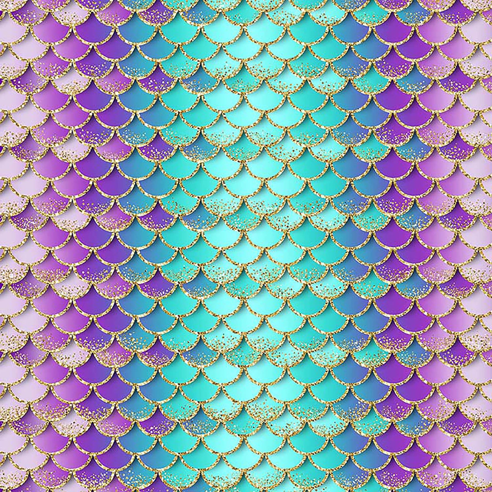 Glitter Mermaid Scales Photography Backdrops Kids Birthday Etsy