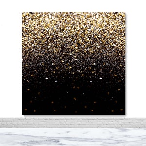 Black Royalty Glitter Photography Backdrops Birthday Wedding Baby Shower Large Photo Background Black Gold Bokeh Photo Booth Props