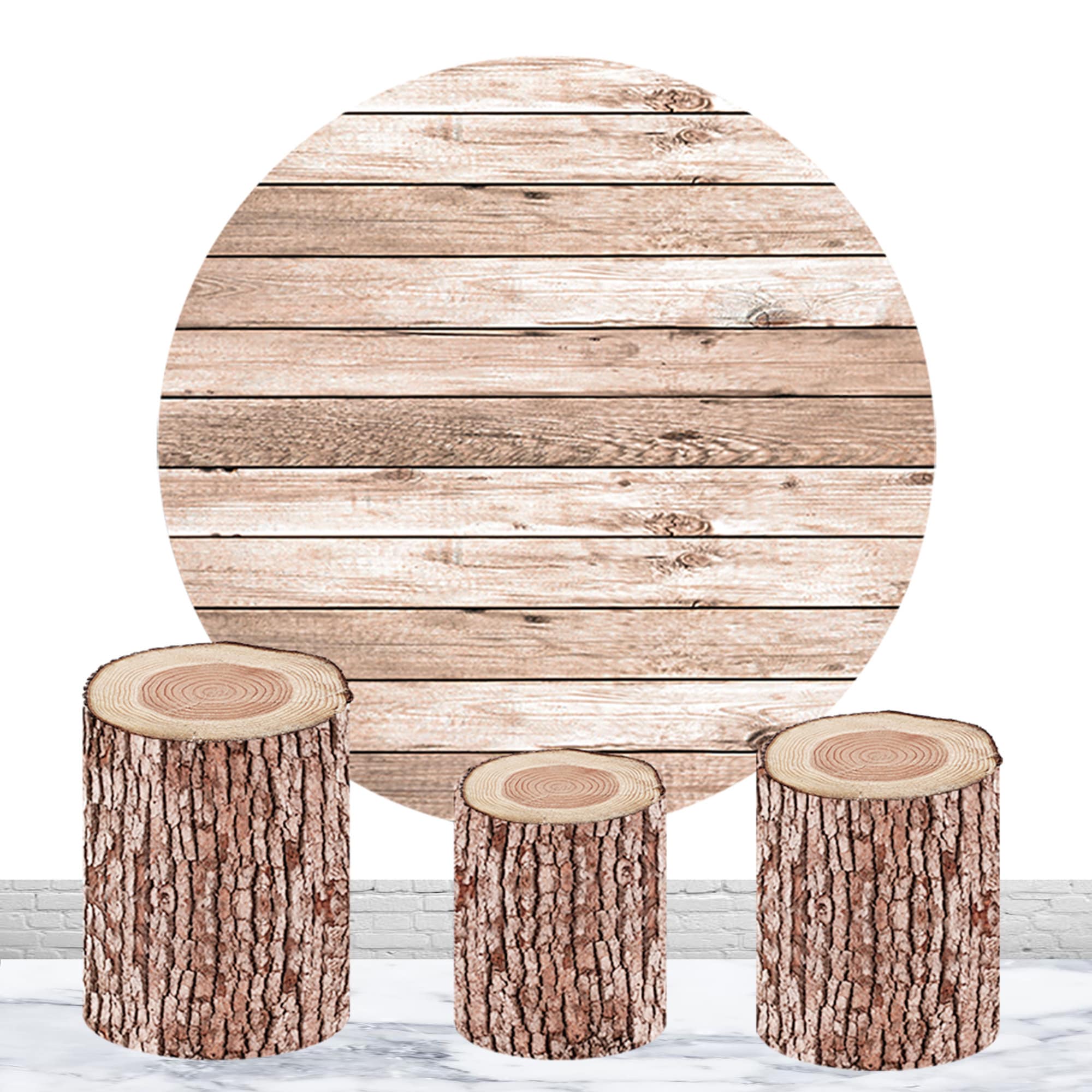 Círculo De Madera De Abedul Con Orificio Para Colgar - Personalizable, Hecho En Reino Unido Por JBSolutions