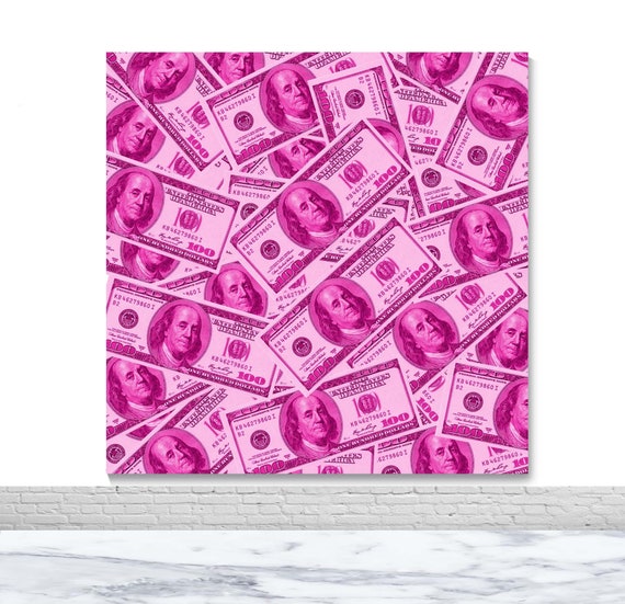 100 Dollar Bills Photography Backdrop Birthday Party Photo Etsy