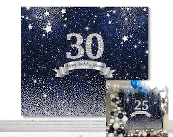 HAMIGAR Telón De Fondo Para 40 Cumpleaños De 1,8 X 1,2 M