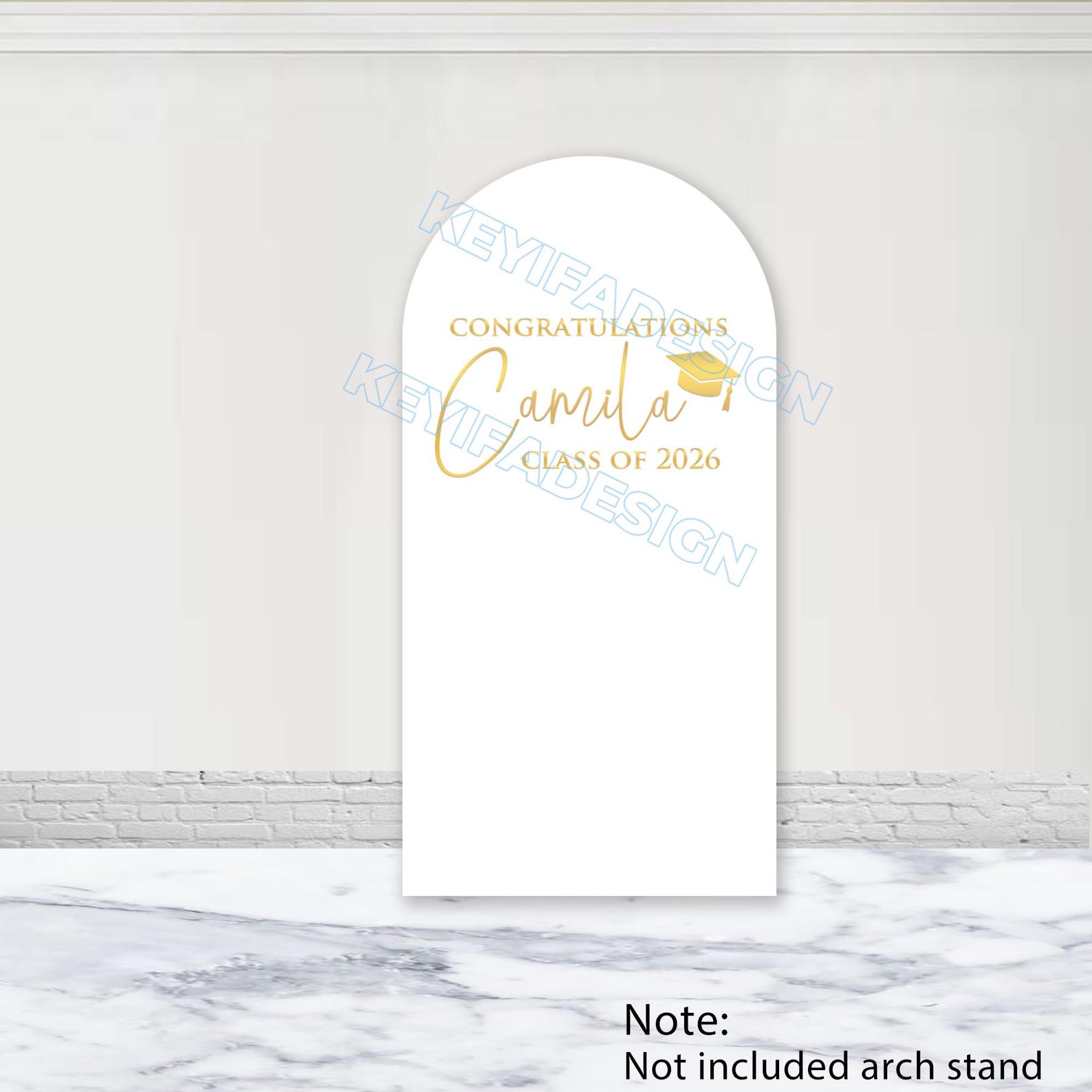 Class of 2026 Arch Cover Prom 2026 Backdrop Custom Polyester Double ...